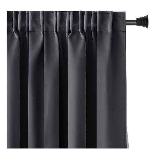 AmeliaHome Gardine Gardine Vorhang Einfarbig Verdunklungsvorhang Aufhängung günstig online kaufen