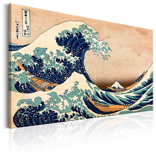 Wandbild - The Great Wave off Kanagawa (Reproduction) günstig online kaufen