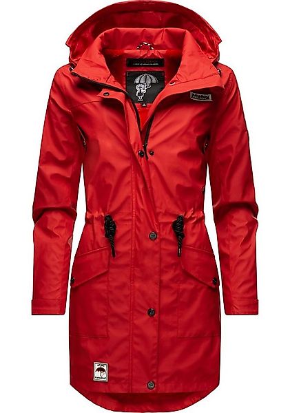 Navahoo Outdoorjacke Deike modischer Damen Outdoor Regenmantel günstig online kaufen