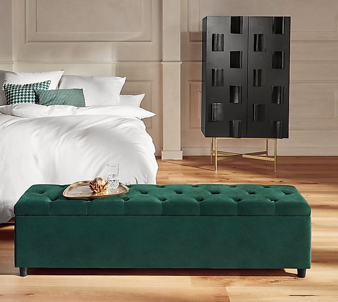 Guido Maria Kretschmer Home&Living Bettbank "Relaxy" gesteppt, mit Staufach günstig online kaufen