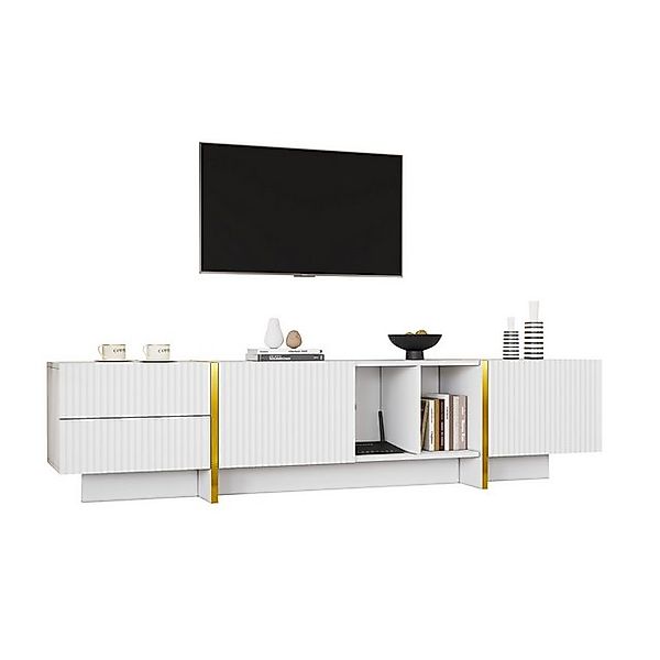 BlingBin TV-Schrank TV-Möbel Moderner luxuriöser vertikaler (1er Set, 1-St. günstig online kaufen