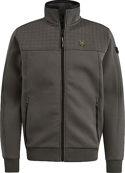 PME Legend Strickjacke Spacer Beluga Grün  - Größe 3XL günstig online kaufen