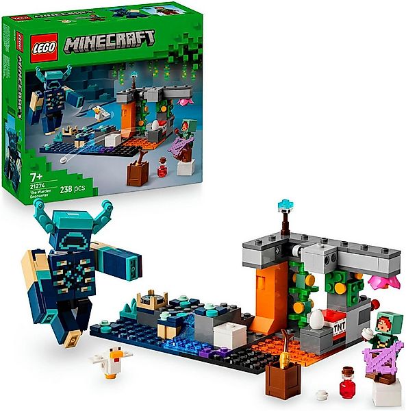 LEGO® Begegnung mit dem Wächter (21274), LEGO Minecraft Konstruktionsspiels günstig online kaufen