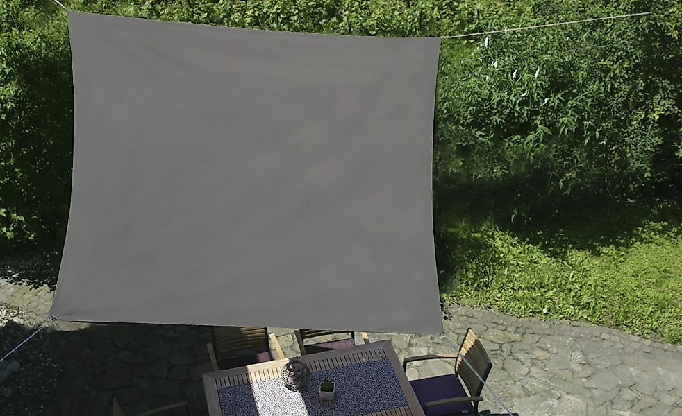 GO-DE Sonnensegel - grau - 360 cm - Sconto günstig online kaufen