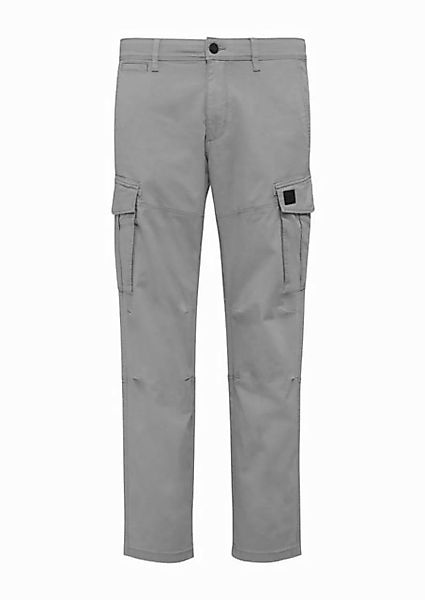 s.Oliver Stoffhose Phoenix: Cargohose mit Garment Dye und Straight Leg Garm günstig online kaufen