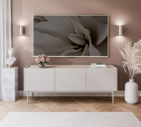 ALLHOUSE24 TV-Schrank LINEA Eiche 144 cm günstig online kaufen