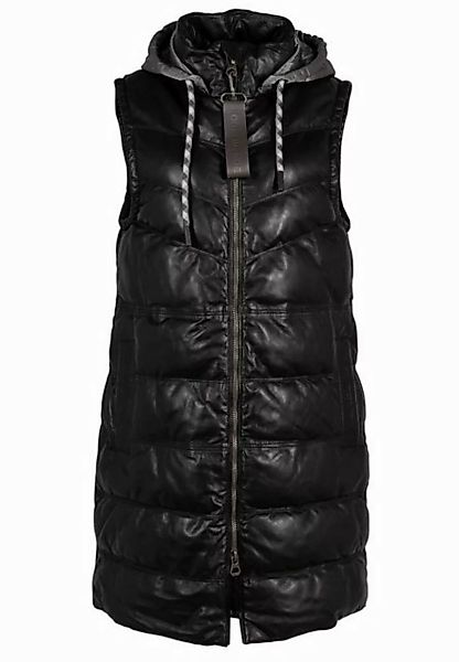 Gipsy by Mauritius Lederjacke GWVeo Gipsy - Damen Lederweste Steppweste Kap günstig online kaufen