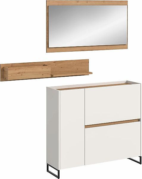 INOSIGN Garderoben-Set "EVRID, 3-teilig, Breite 140 cm, individuell stellba günstig online kaufen