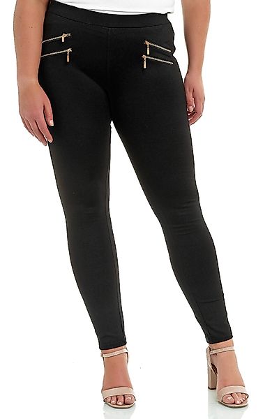 Elara Stretch-Hose Elara Damen Hose Übergröße günstig online kaufen