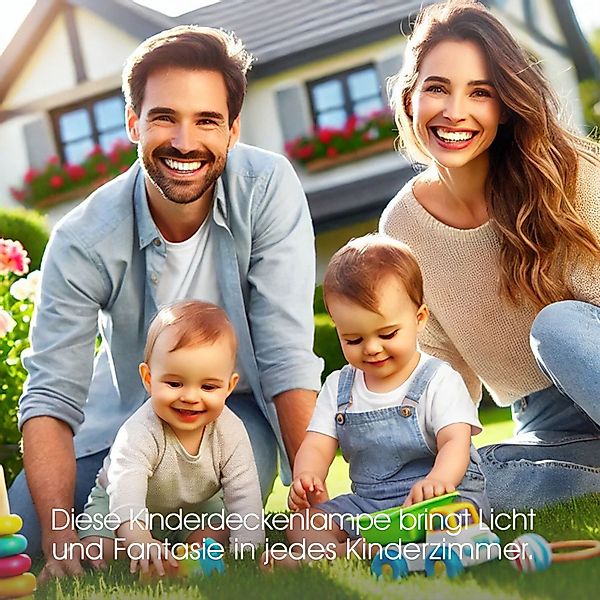 bmf-versand Deckenleuchte Kinderzimmerlampe Mädchen Junge Hängelampe günstig online kaufen