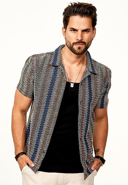 SOULSTAR Kurzarmhemd für Herren im Vintage günstig online kaufen