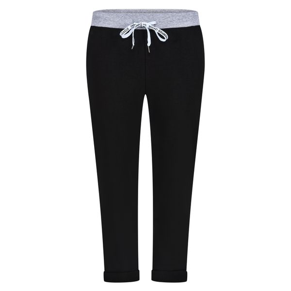 Mississhop Chinohose Damen Hose Blumen Jogginghose günstig online kaufen
