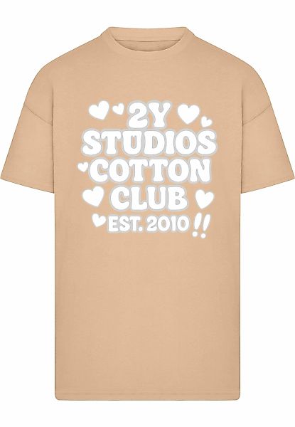 2Y Studios T-Shirt "2Y Studios Cotton Club Slogan Tee", (1 tlg.) günstig online kaufen