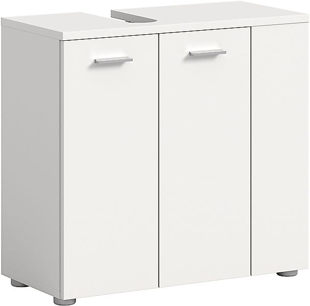 welltime Waschbeckenunterschrank Breite 65cm, mit seitlichem günstig online kaufen