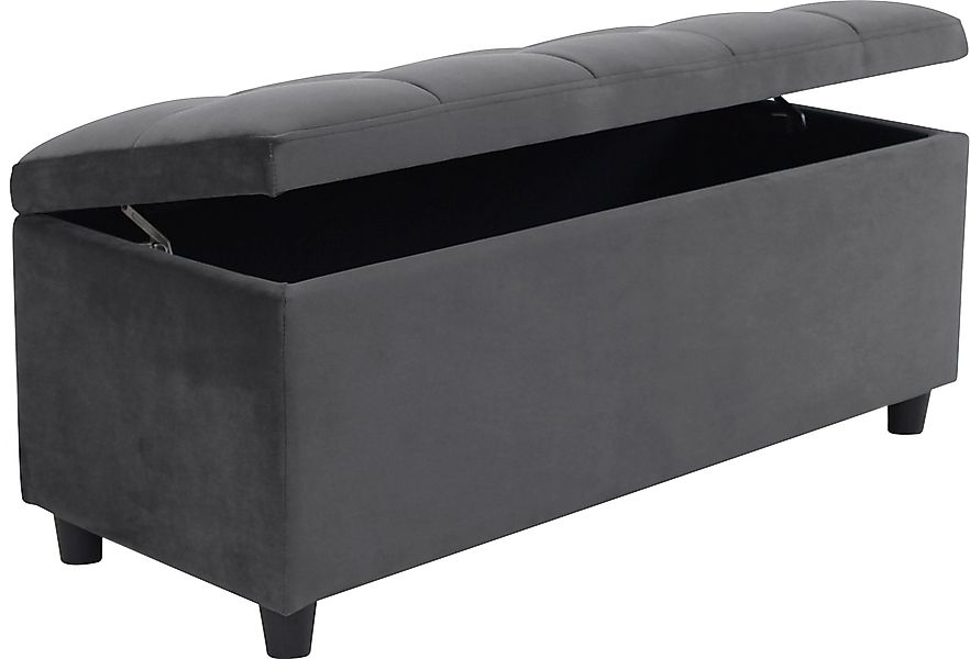 Home affaire Bettbank "Abgesteppt" Mit Stauraum, auch als Garderobenbank ge günstig online kaufen