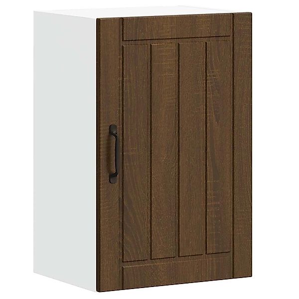 vidaXL Küchen-Hängeschrank Lucca Braun Eichen-Optik Holzwerkstoff 853794 günstig online kaufen