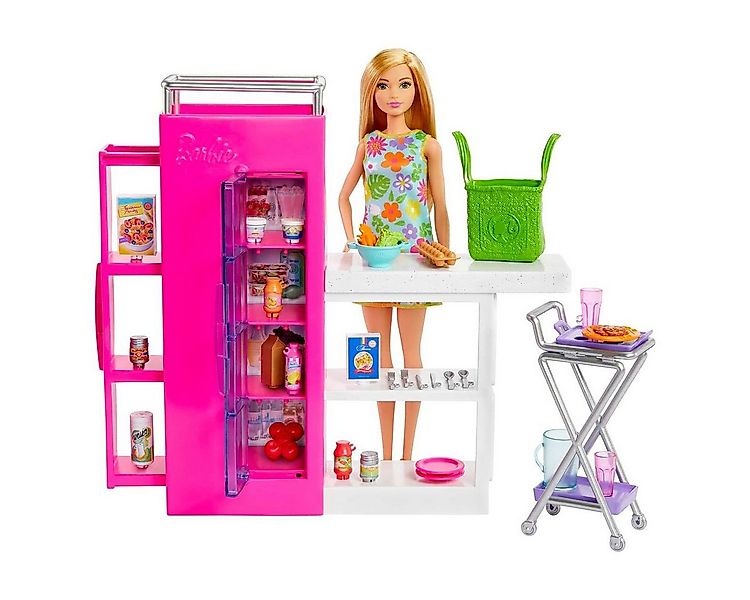 Mattel® Puppen Accessoires-Set Mattel HJV38 - Barbie - Vorratskammer Spiels günstig online kaufen