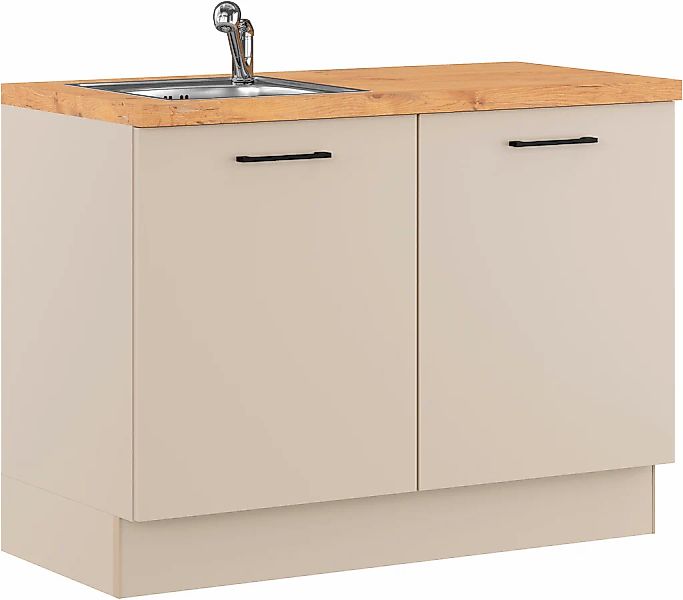 IMPULS KÜCHEN Mehrzweckschrank-Set "Warschau" Spülenschrank und Wäschekorbs günstig online kaufen