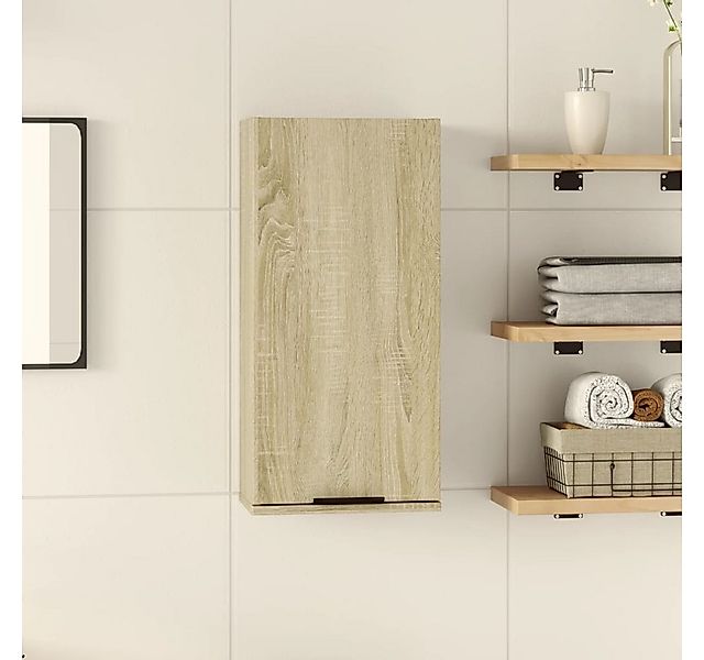 vidaXL Schrankmodule Wand-Badschrank Sonoma-Eiche 32x20x67 cm günstig online kaufen