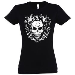 Youth Designz T-Shirt Skull Rock and günstig online kaufen