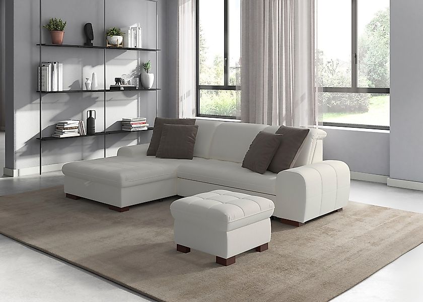 sit&more Ecksofa "Luxor L-Form" wahlweise mit Bettfunktion, Bettkasten und günstig online kaufen
