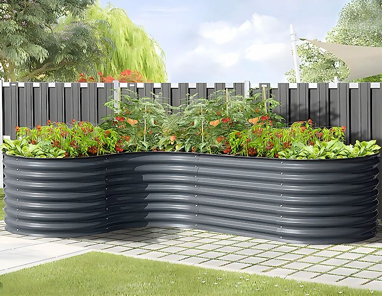 KONIFERA "Pamplona" BxTxH: 240x160x82 cm, 1900 l günstig online kaufen