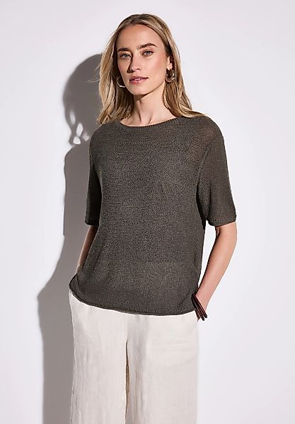STREET ONE Strickpullover, mit seitlichen Schlitzen günstig online kaufen