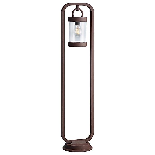 Außenleuchte 404160124 rostfarbig klar B/H/T: ca. 23x100x21 cm günstig online kaufen