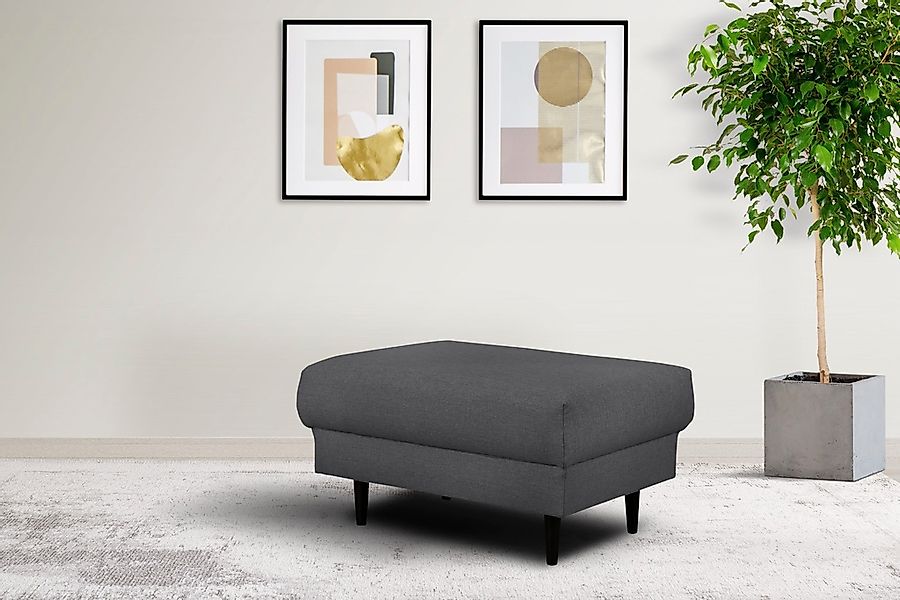 Home affaire Polsterhocker "VEYRAS Sitzhocker, Maße B/T/H: 90/65/46 cm", mi günstig online kaufen
