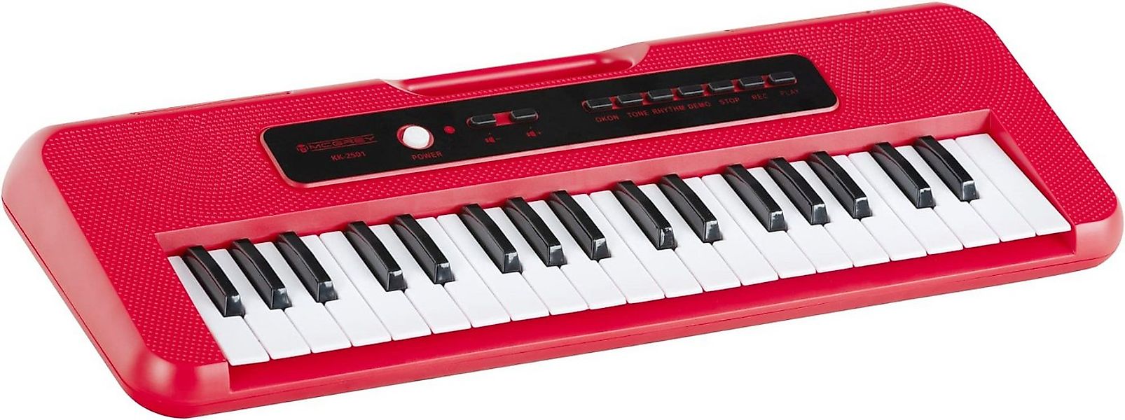 McGrey Spielzeug-Musikinstrument KK-2501 Kinderkeyboard Rot, mit 4 Klangfar günstig online kaufen