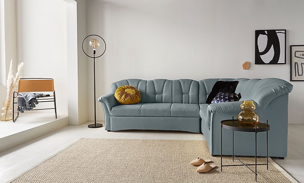 DOMO collection Ecksofa Papenburg B/T/H: 242/190/84 günstig online kaufen
