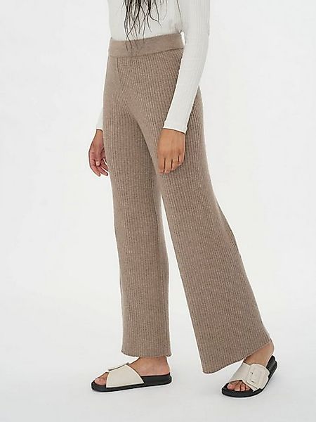 GOBI Cashmere Strickhose Naturfarbe Lässige Kaschmirhose günstig online kaufen