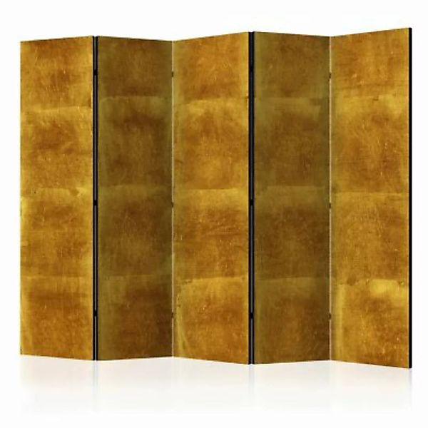 artgeist Paravent Golden Cage II [Room Dividers] gold Gr. 225 x 172 günstig online kaufen