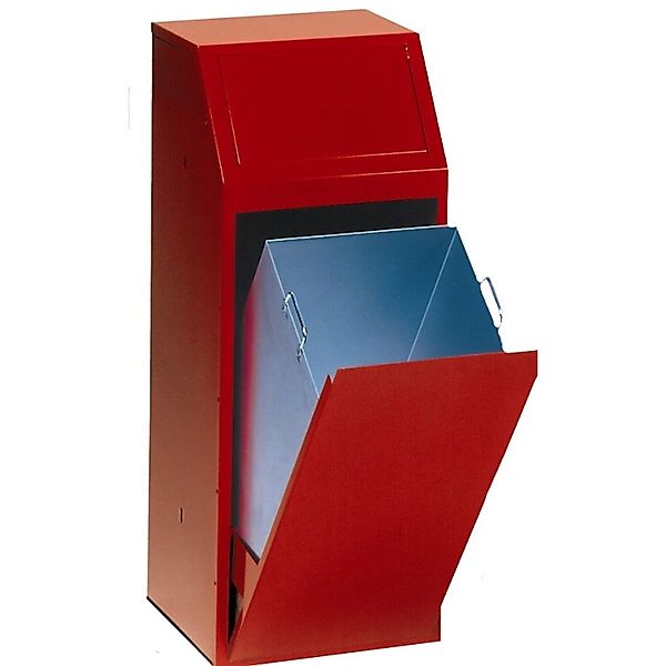 PROREGAL Robuster Wertstoffsammler Mit Einwurfklappe Selbstschließend 68 Li günstig online kaufen