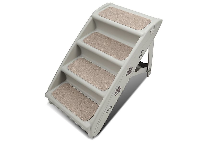 Clanmacy Haustiertreppe 4-Stufige Hundetreppe Hunderampe Haustiertreppe bis günstig online kaufen