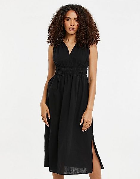 Threadbare Jerseykleid THBSaltwater (1-tlg) mit femininem V-Ausschnitt günstig online kaufen