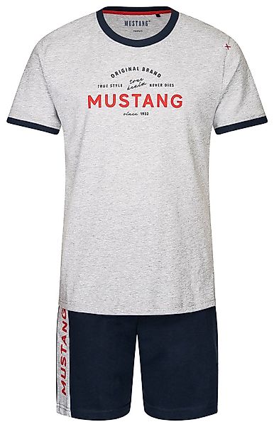 MUSTANG Schlafanzug MIKA Short-Set T-Shirt Short günstig online kaufen