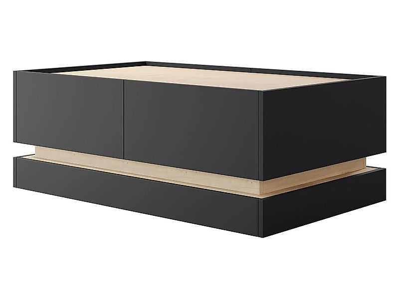 MIRJAN24 Couchtisch Zarpant L97 4K (mit vier Klappen), Sockel + höhenverste günstig online kaufen