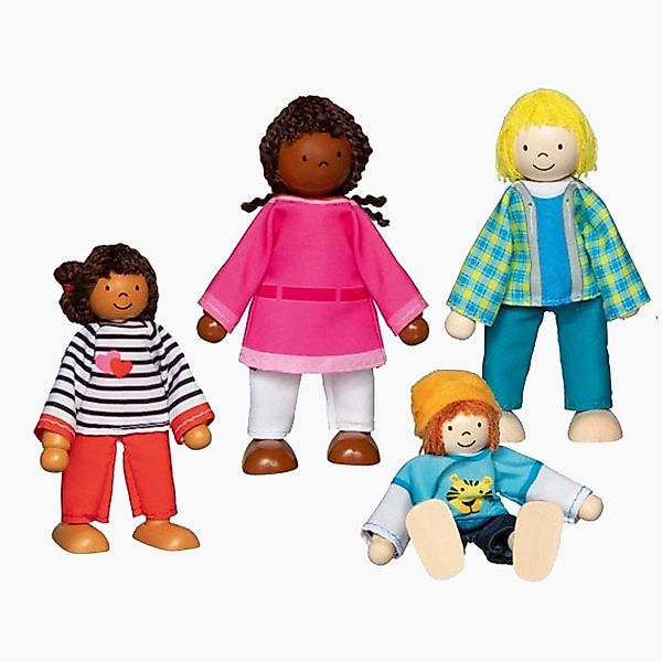 goki Biegepuppe Biegepuppen Interkulturelle Familie (Packung, günstig online kaufen