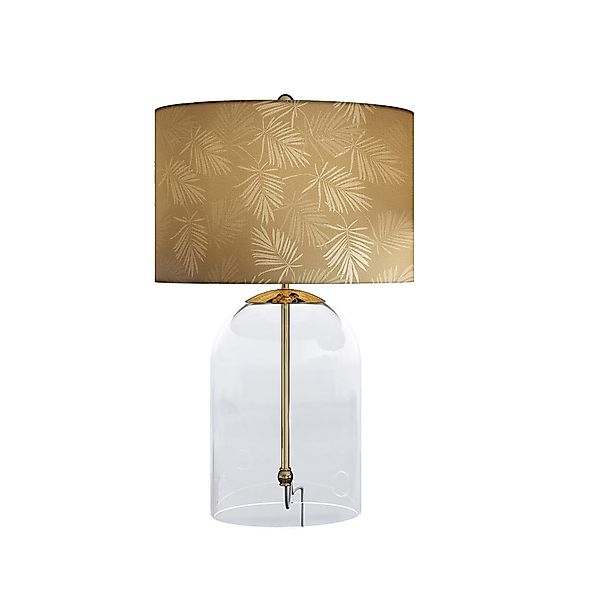 riess-ambiente Tischleuchte CLASSICO 50cm transparent/weiß/gold – günstig online kaufen