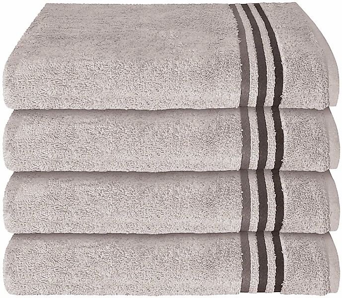 Schiesser Handtücher »Skyline Color aus 100 % Baumwolle mit eleganter Strei günstig online kaufen