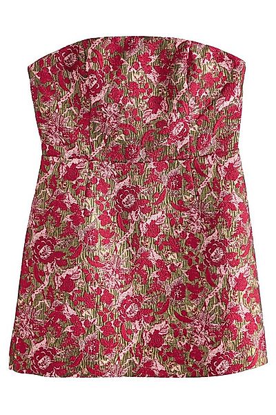 Next Minikleid Strukturiertes Bandeau-Minikleid aus Jacquard (1-tlg) günstig online kaufen