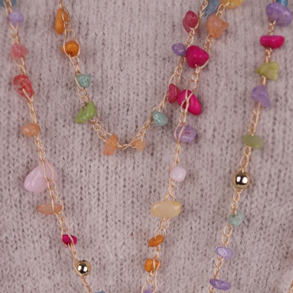 MIRROSI Lange Kette Damen Halskette mit günstig online kaufen