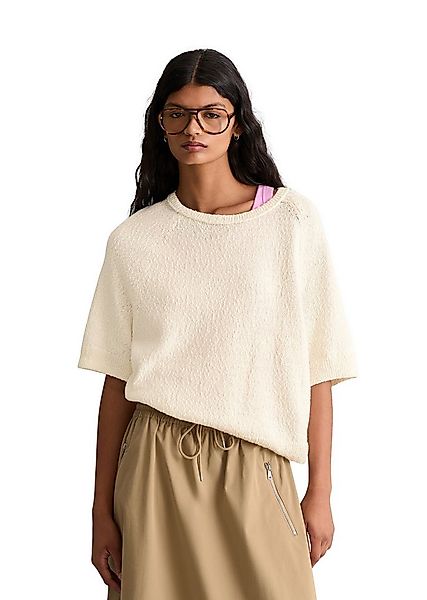 Marc O'Polo DENIM Kurzarmpullover regular aus Cotton Slub Garn günstig online kaufen