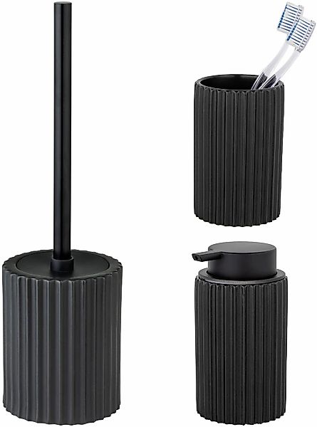 SCHÖNER WOHNEN-Kollektion Badaccessoire-Set ""Soliera"" Zahnputzbecher, Sei günstig online kaufen