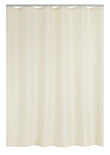 Ridder Duschvorhang Uni beige Breite 180 günstig online kaufen