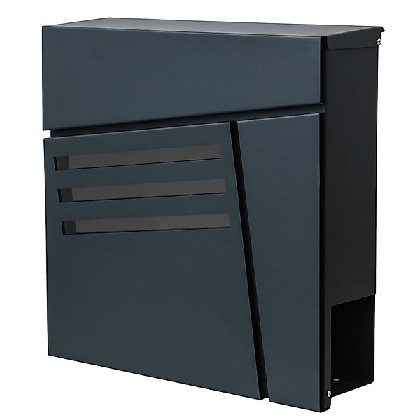 PROREGAL Briefkasten HxBxT 37x37x11cm Wandbriefkasten Postkasten Zeitungsfa günstig online kaufen
