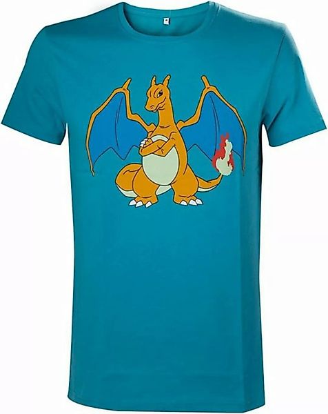 POKÉMON Print-Shirt Pokémon - Charizard Turquoise T-Shirt XL, XXL günstig online kaufen