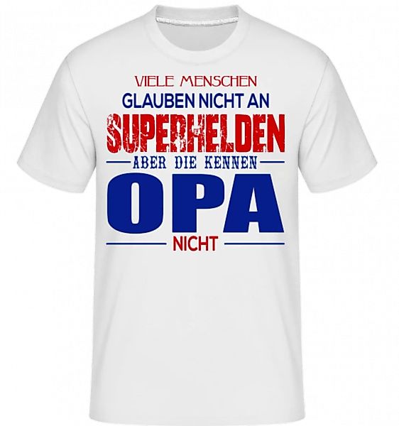 Superhelden Opa · Shirtinator Männer T-Shirt günstig online kaufen