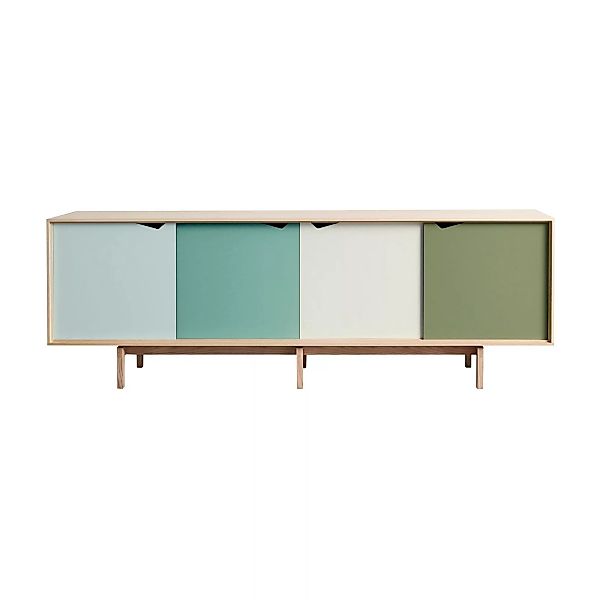 Andersen Furniture - S1 Sideboard Türen bunt - Dali, Capri, Alpino, Pale Ol günstig online kaufen